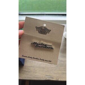 Harley Davidson USA HS "Script" Style Jacket Vest Pin NEW! W/ original price tag